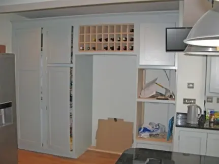 Tulip wood/MDF kitchen painting Hampshire