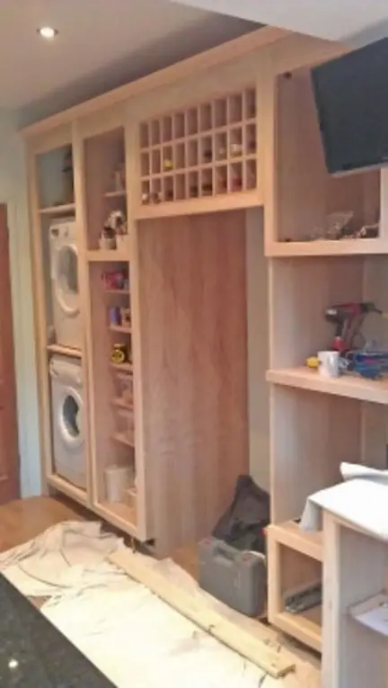 Tulip wood/MDF kitchen painting Hampshire