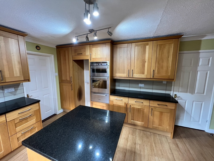 Hand painted kitchen Hayling Island