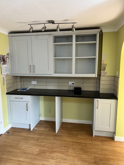 Hand painted kitchen Hayling Island